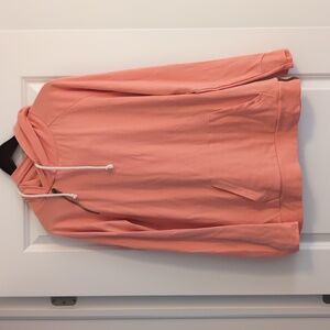 Ampersand Ave Double hooded sweatshirt in Orange Peel XL